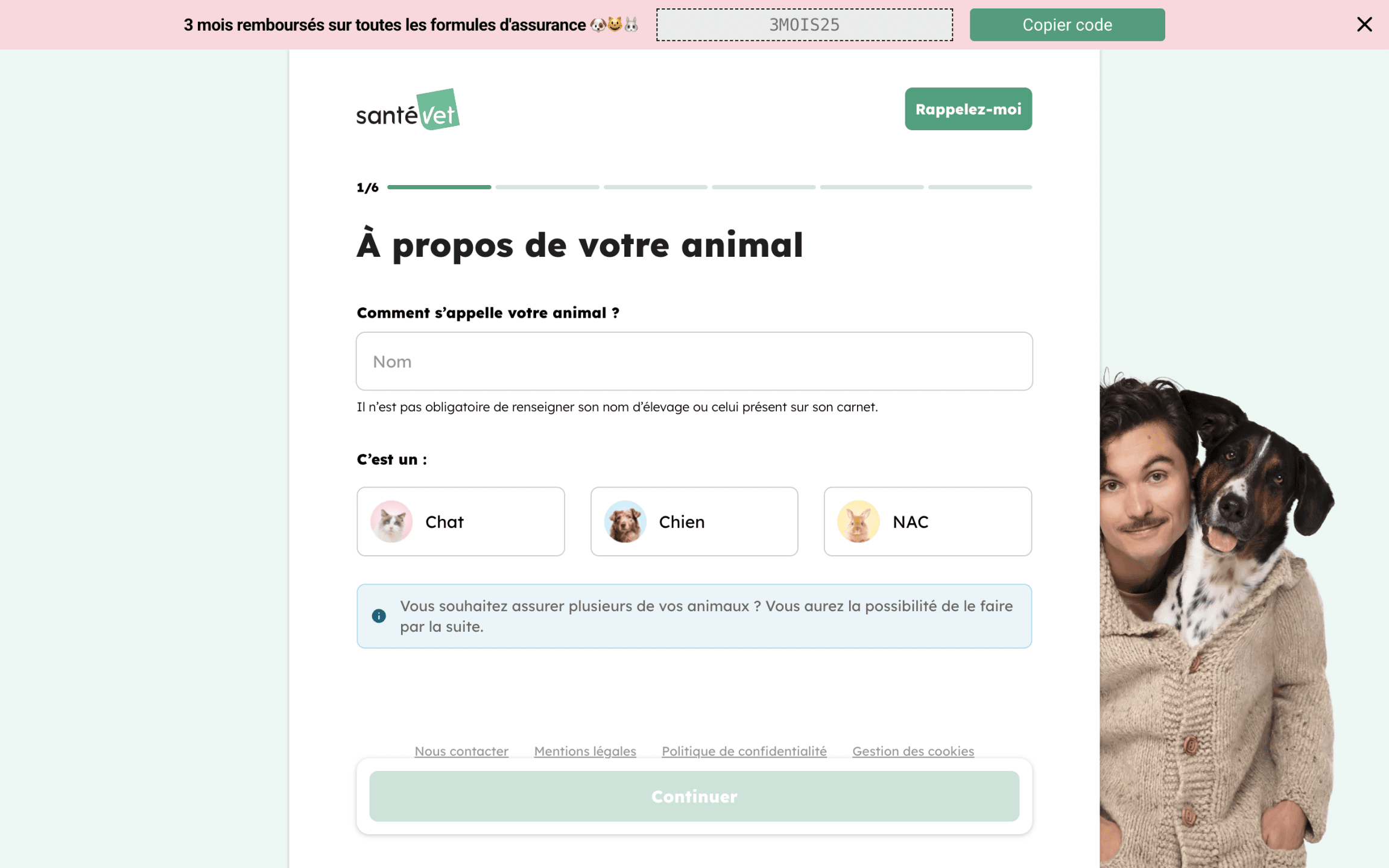 simulation mutuelle santé chat