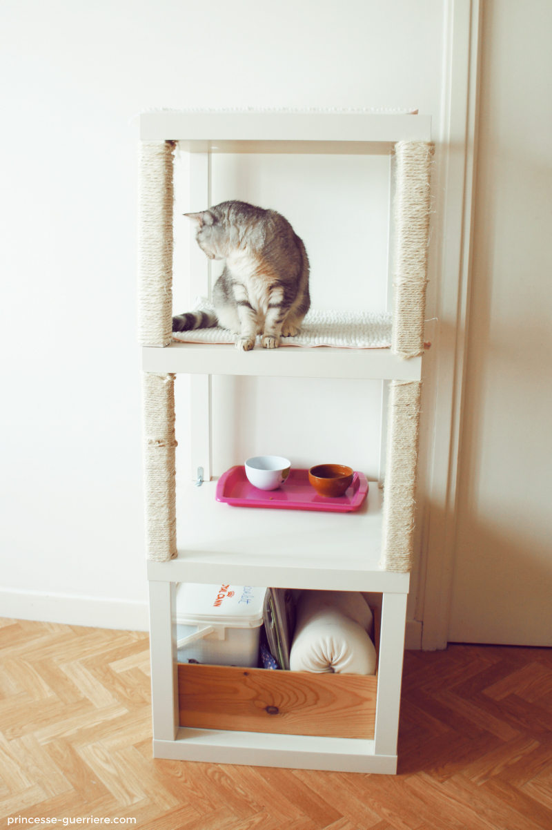 Diy Un Arbre A Chat Ikea Chatterie Nekobaa