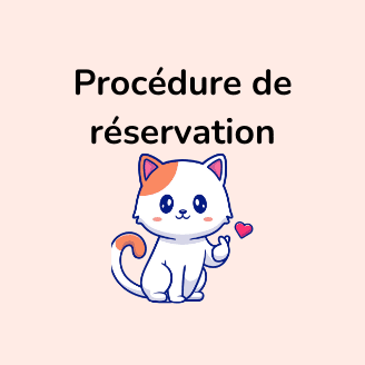 procédure reservation chaton